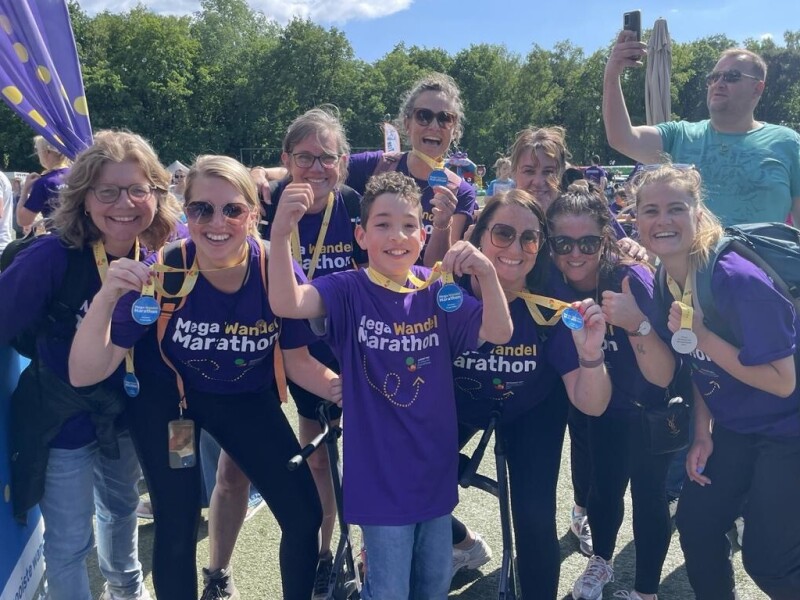 Mega Wandel Marathon 2025 voor Stichting Het Gehandicapte Kind